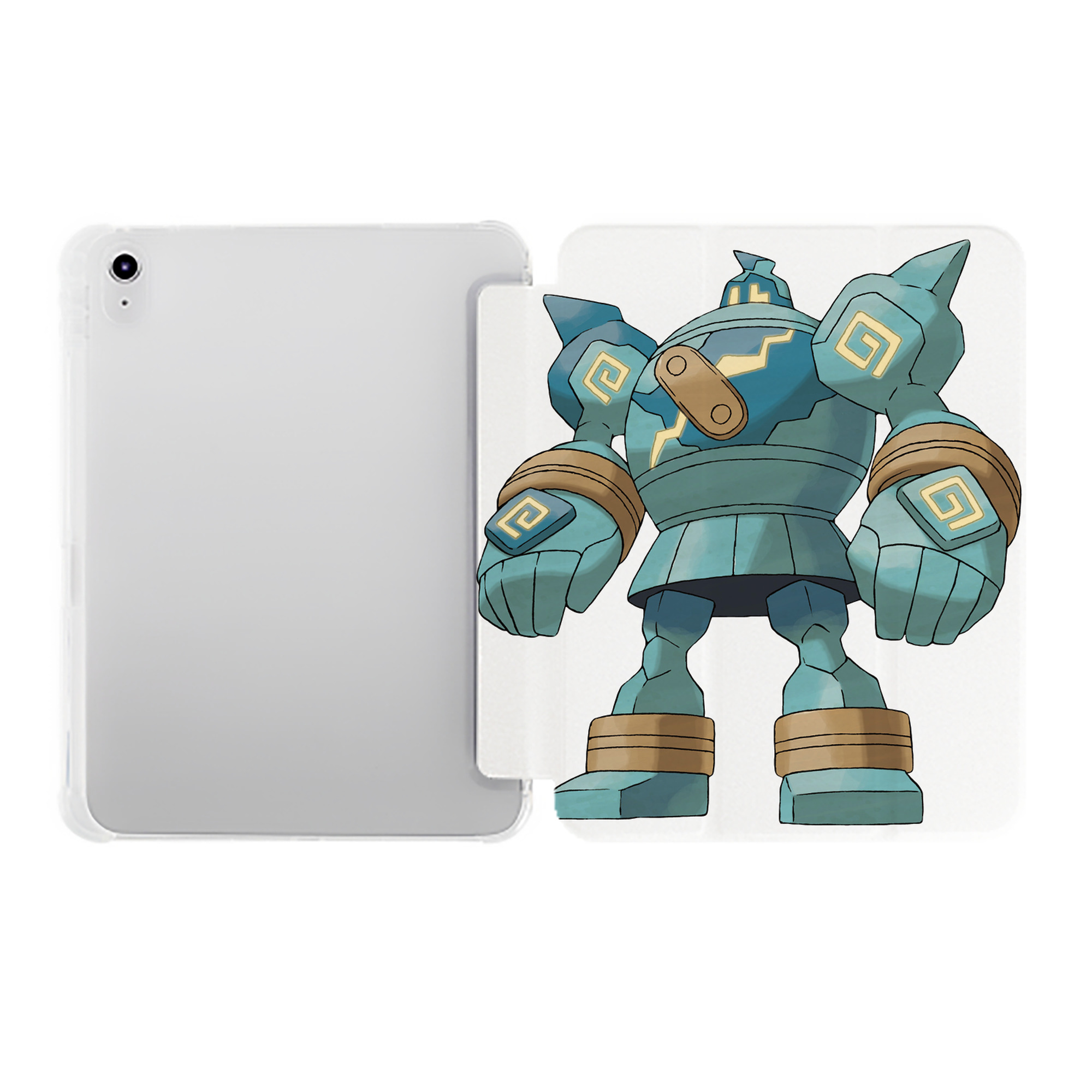 （画像用） ポケットモンスター Pokémon IPad ケース ペン収納付き 三つ折りスタンド PUレザー×シリコン 対応機種9.5/10.5/10.9インチ